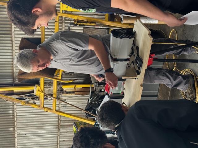 Aircraft nose with stars