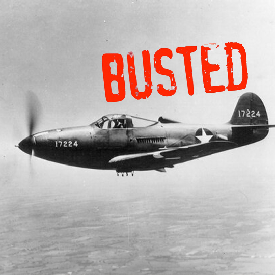 Bell P-39 Airacobra in flight