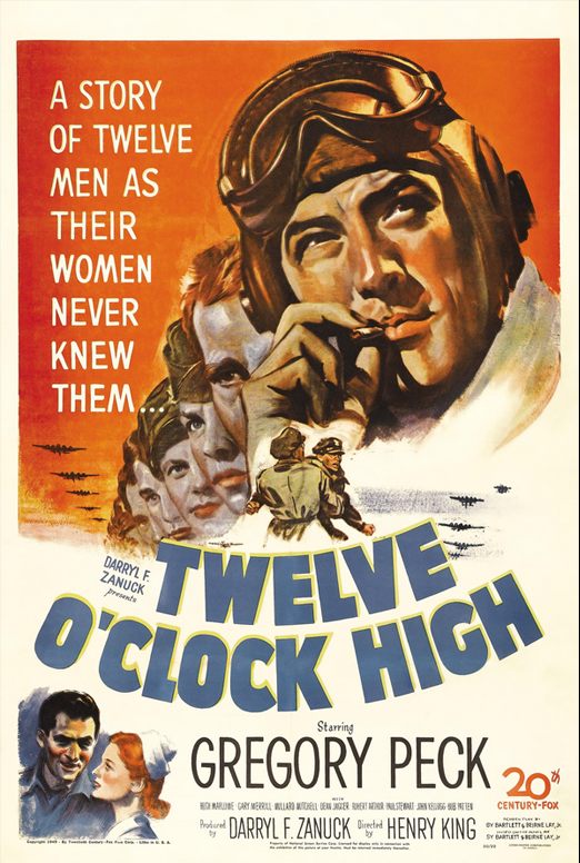 Twelve Oclock High Movie Poster