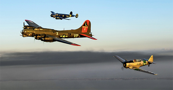 Vintage War Birds from Lone Star Flight Museum - Wings Over